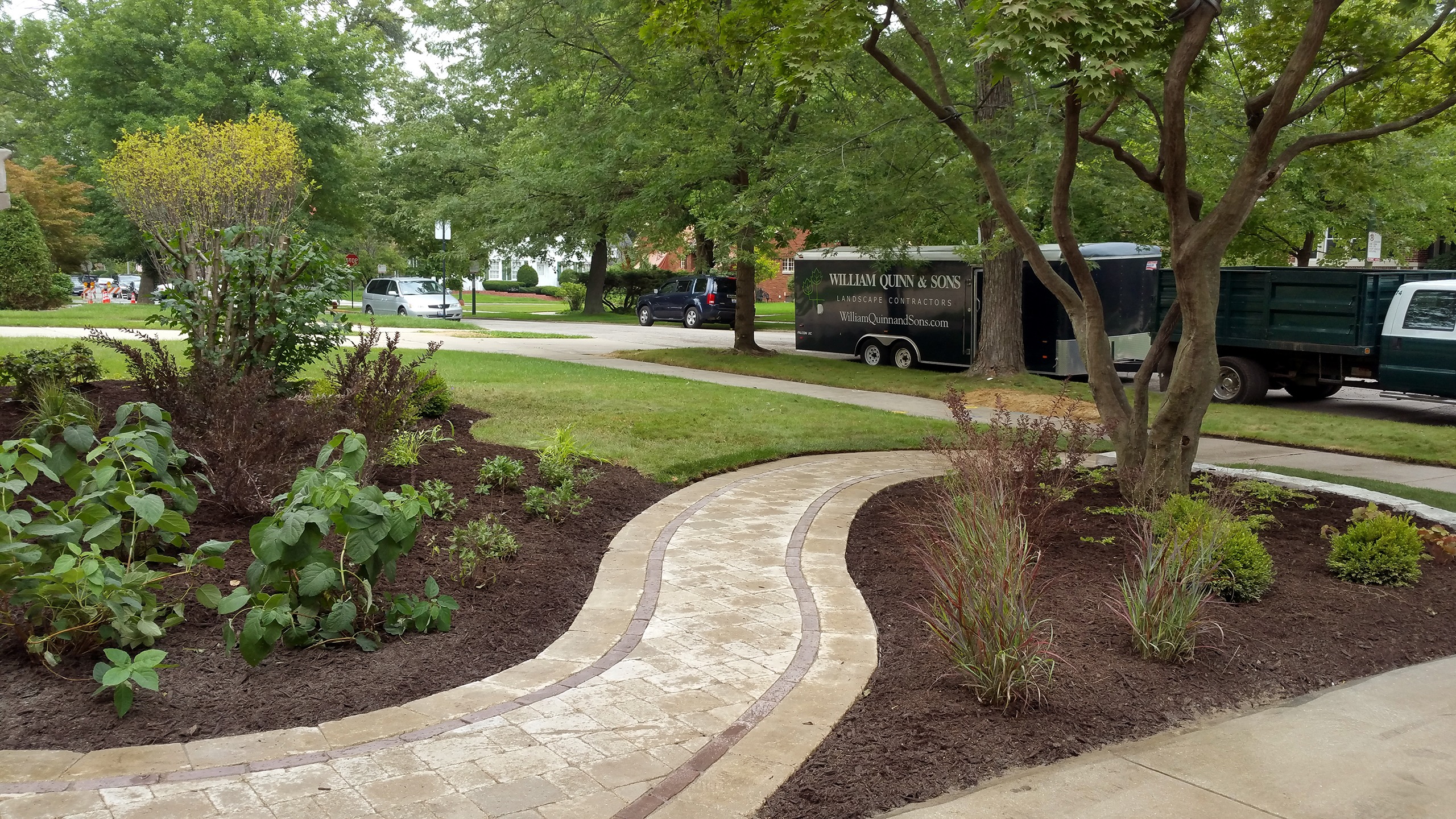 Beverly Front Entrance Redesign and Relandscape