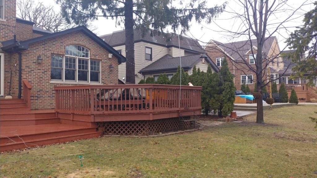 Multi Tier Patio with Built in Grill and Natural Gas Firepit