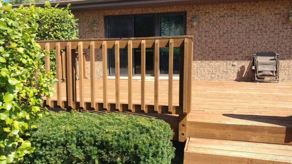 Deck Removal and Patio Installation in Frankfort