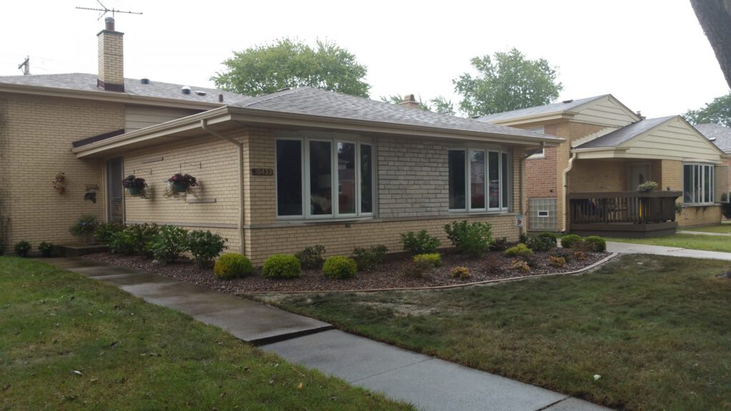 Front Yard Renovation Project in Oak Lawn