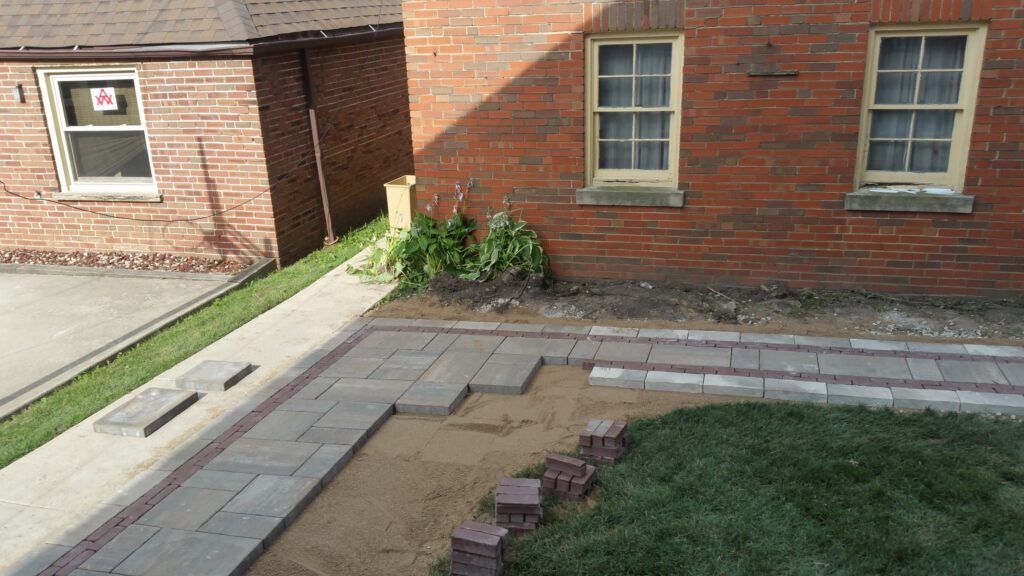 Backyard Patio and Relandscaping of Backyard in North Beverly