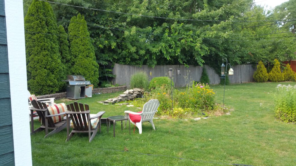 Oak Lawn Front Landscape Redesign and Backyard Renovation