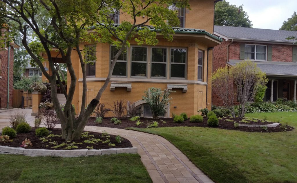 Beverly Front Entrance Redesign and Relandscape