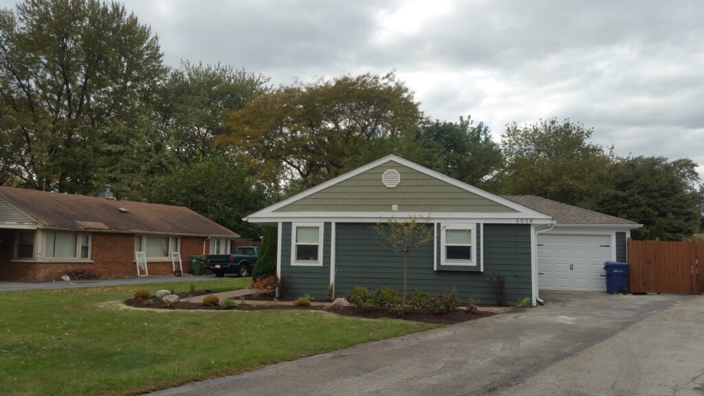 Oak Lawn Front Landscape Redesign and Backyard Renovation